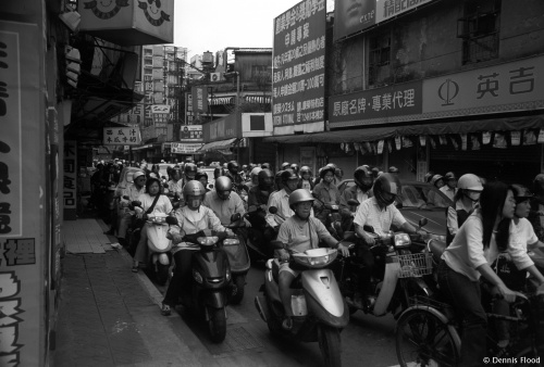 Morning Rush Hour in Taipei