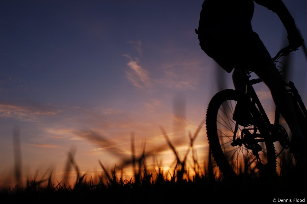 Mountain Bike Sunset