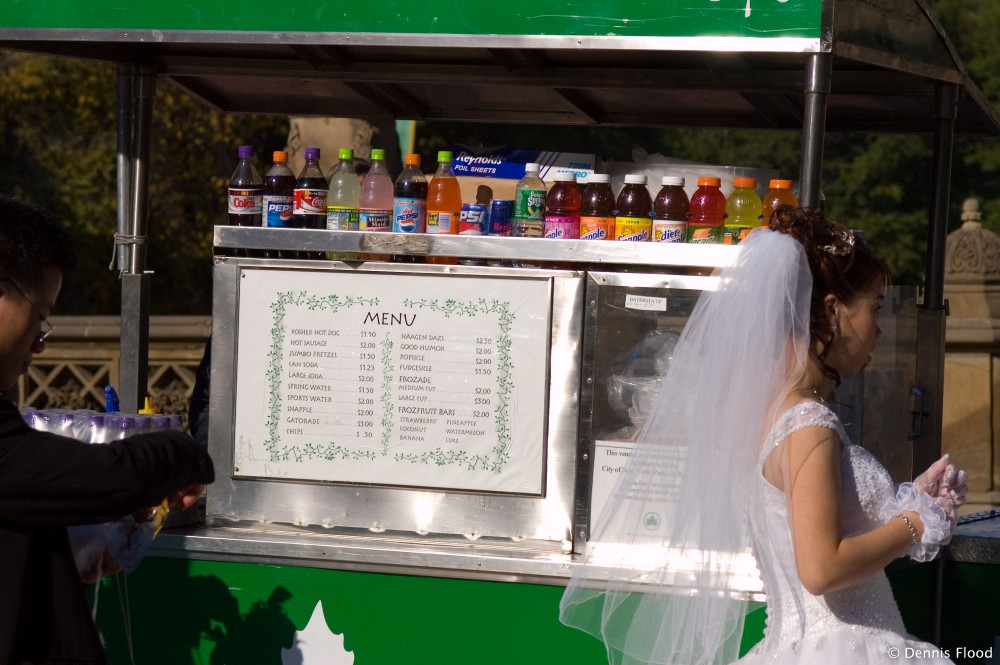 Snacking Bride