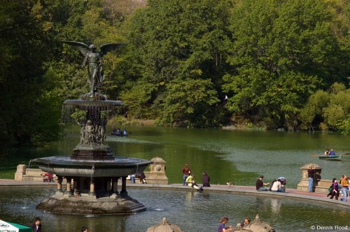 Bethesda Fountain in Central Park