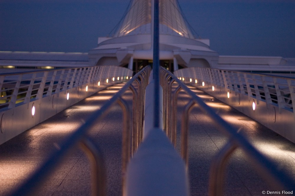 Lit Museum Walkway