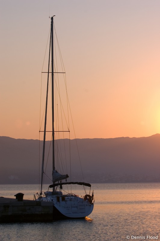 Sailboat at Sunrise
