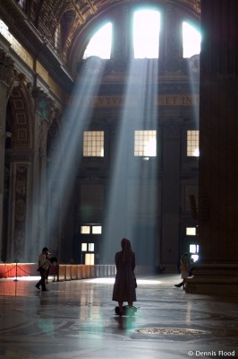 Beams of Light in St. Peter's