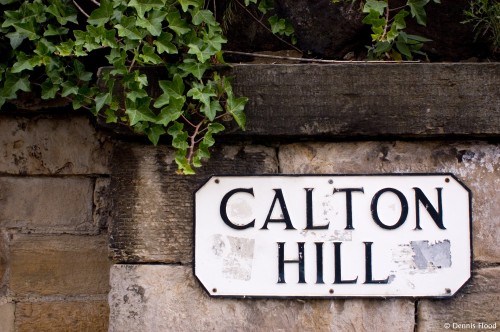 Calton Hill Sign
