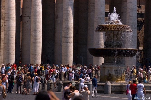 Crowd Fills St. Peter's Square