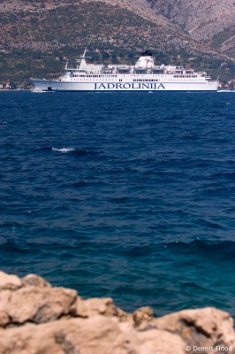 Ferry on the Blue