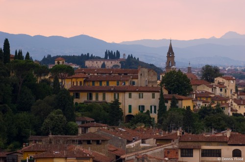 Florence Skyline at Sunset