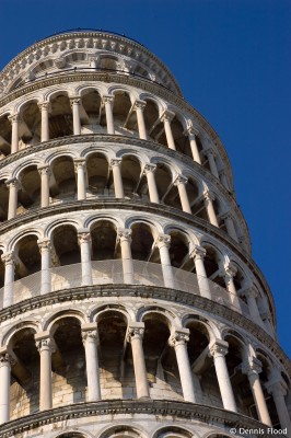 Leaning Tower of Pisa Closeup