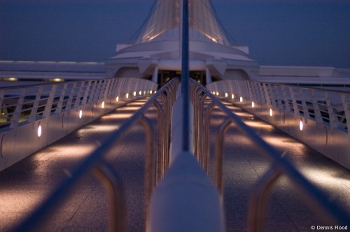 Lit Museum Walkway