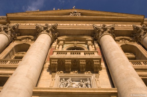 Looking Up at St. Peter's Basilica