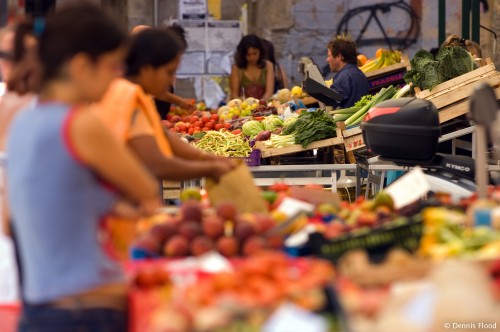 Morning Market in Pisa