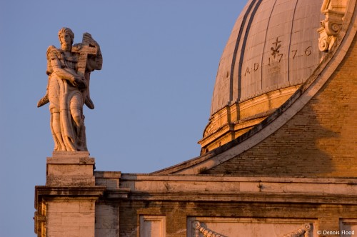 Rooftop Statues