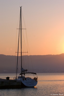 Sailboat at Sunrise