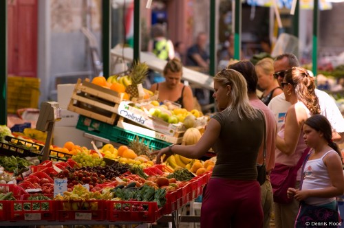 Shopping at the Morning Market