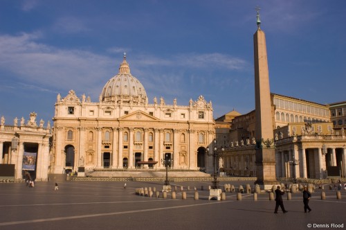 St. Peter's Square in the Early Morning