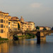 Arno River Scene in Florence, Italy