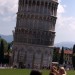 Tourists in Pisa