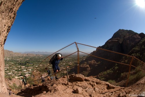 Paramedic Climbing Camelback Mountain