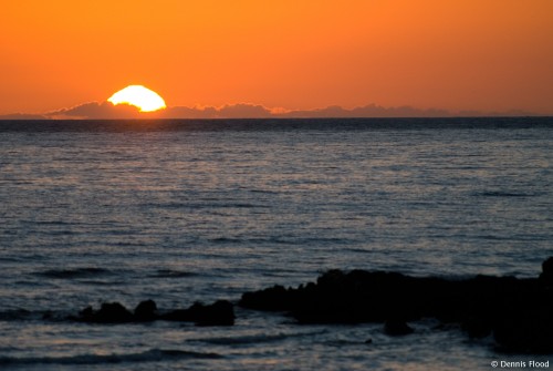 Sunrise Over Sea