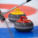 Curling Rocks and Broom