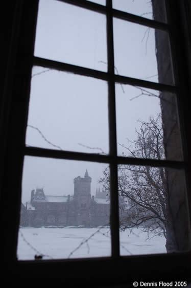 University College through the Window