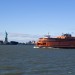 Statue of Liberty and Staten Island Ferry