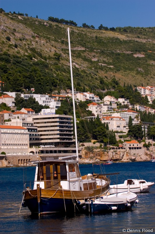 Anchored Boats