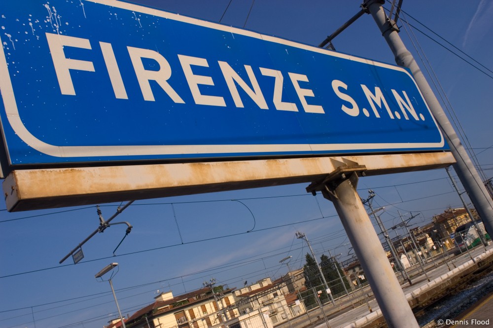 Firenze Station Sign