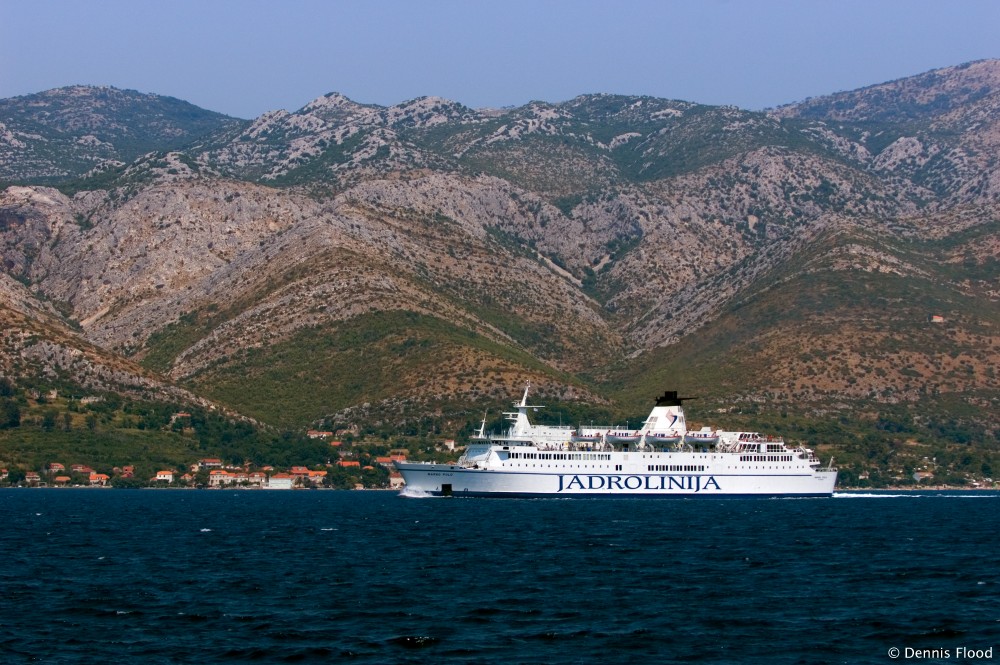 Jadrolinija Ferry Near Korcula