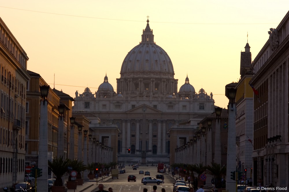 Looking Towards St. Peter's Basilica