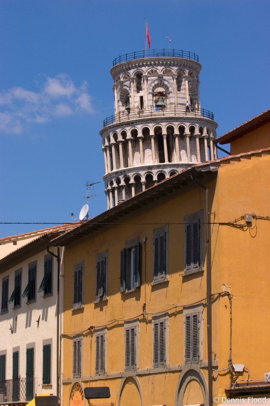 Top of the Leaning Tower of Pisa