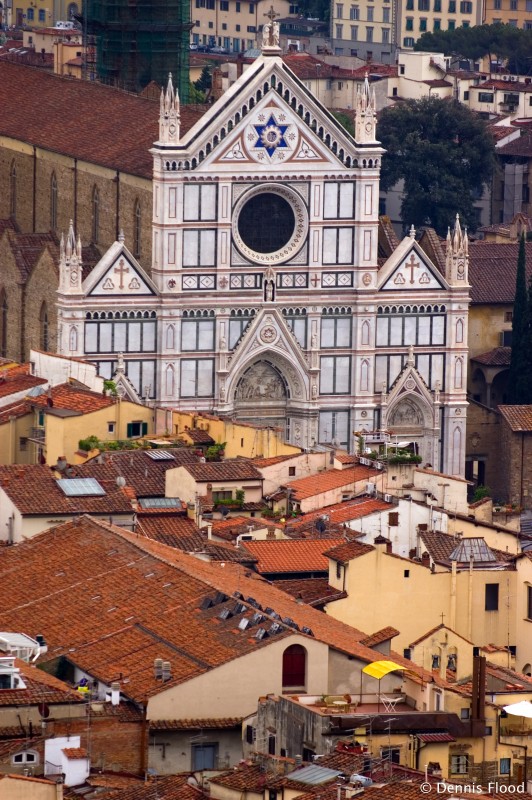 View of Basilica di Santa Croce