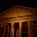 Pantheon Facade at Night