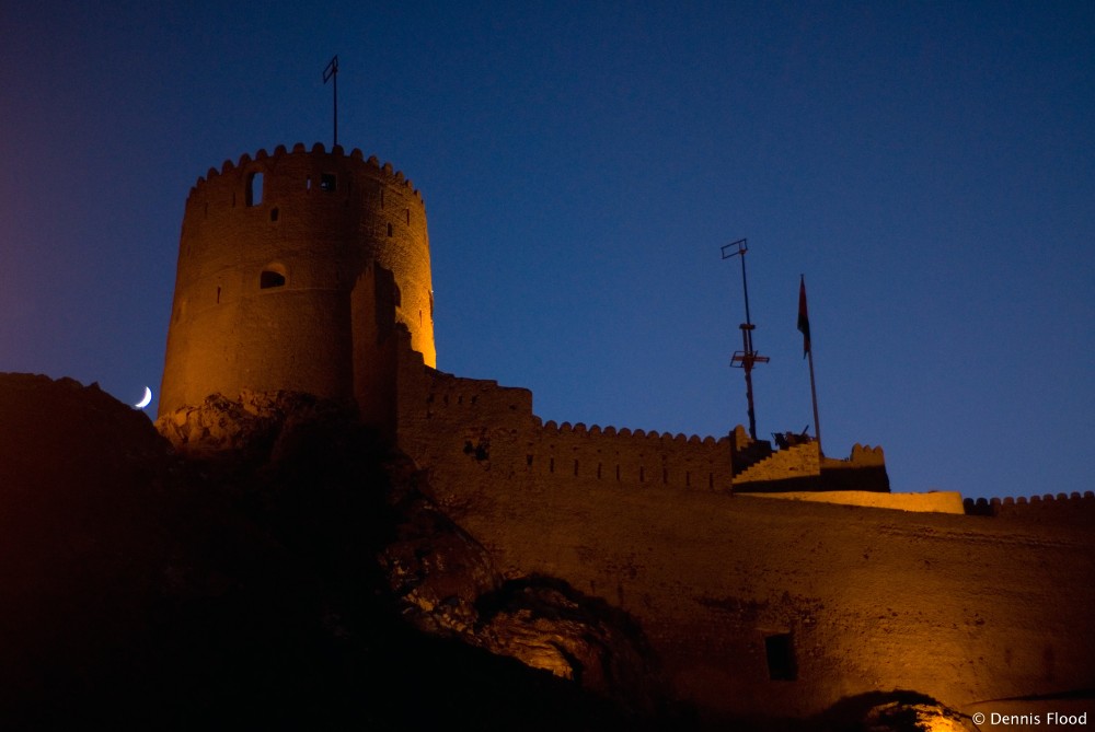 Muttrah Fort at Night