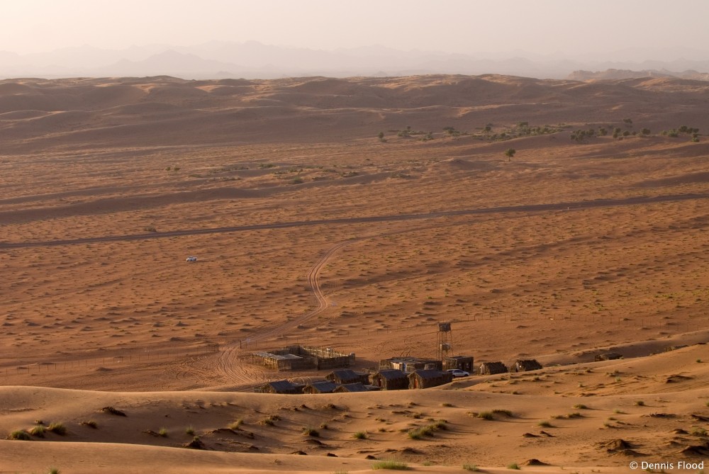 Remote Desert Camp