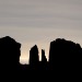 Cathedral Rock Silhouette