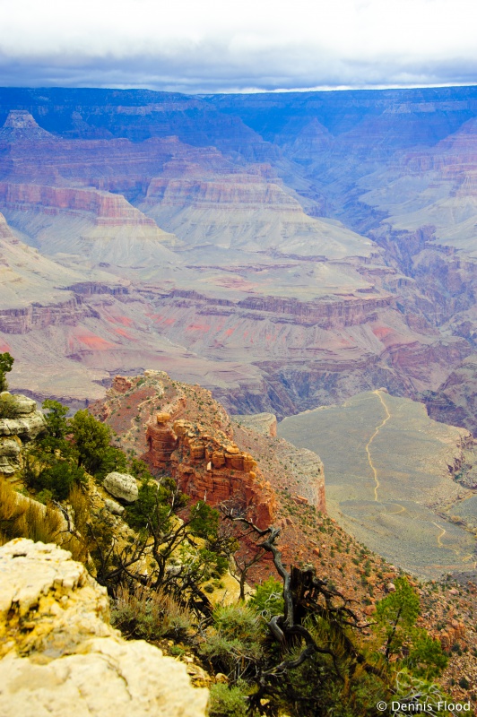 View of Bright Angel Trail