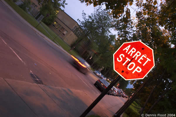 Arrêt  and Stop