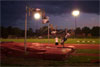 Pole Vault at Night