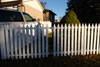 Broken White Picket Fence