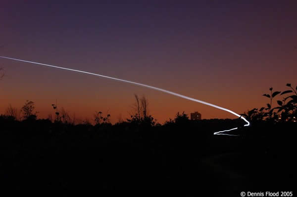 Streaking at Sunset