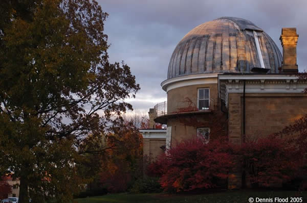Washburn Observatory at Sunset