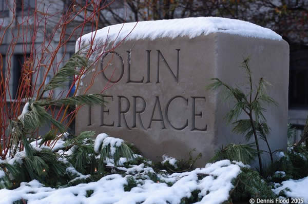 Olin Terrace Monument