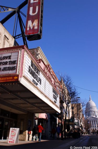 Blue Sky Over the Orpheum