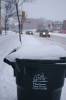 Heavy Snow on Recycling Day