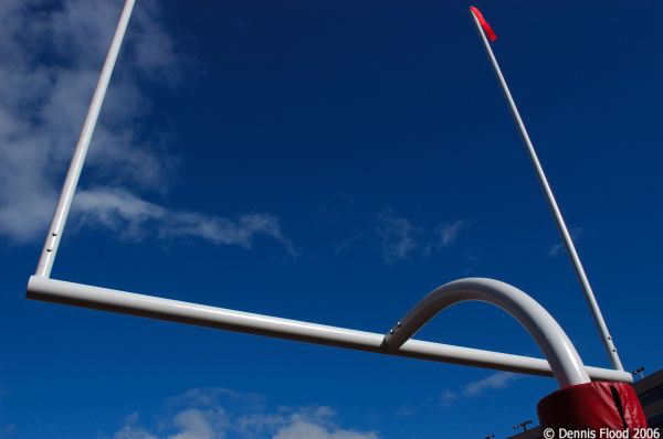 Uprights Against a Blue Sky